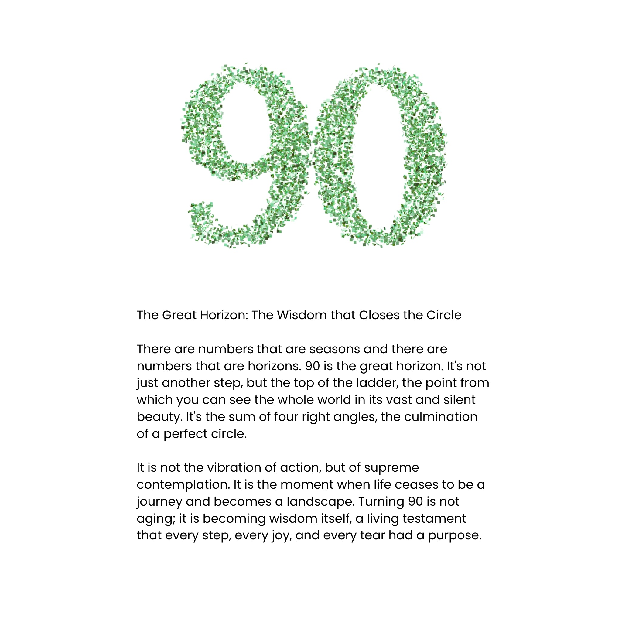 365.2425 • Life in numbers (ENG)