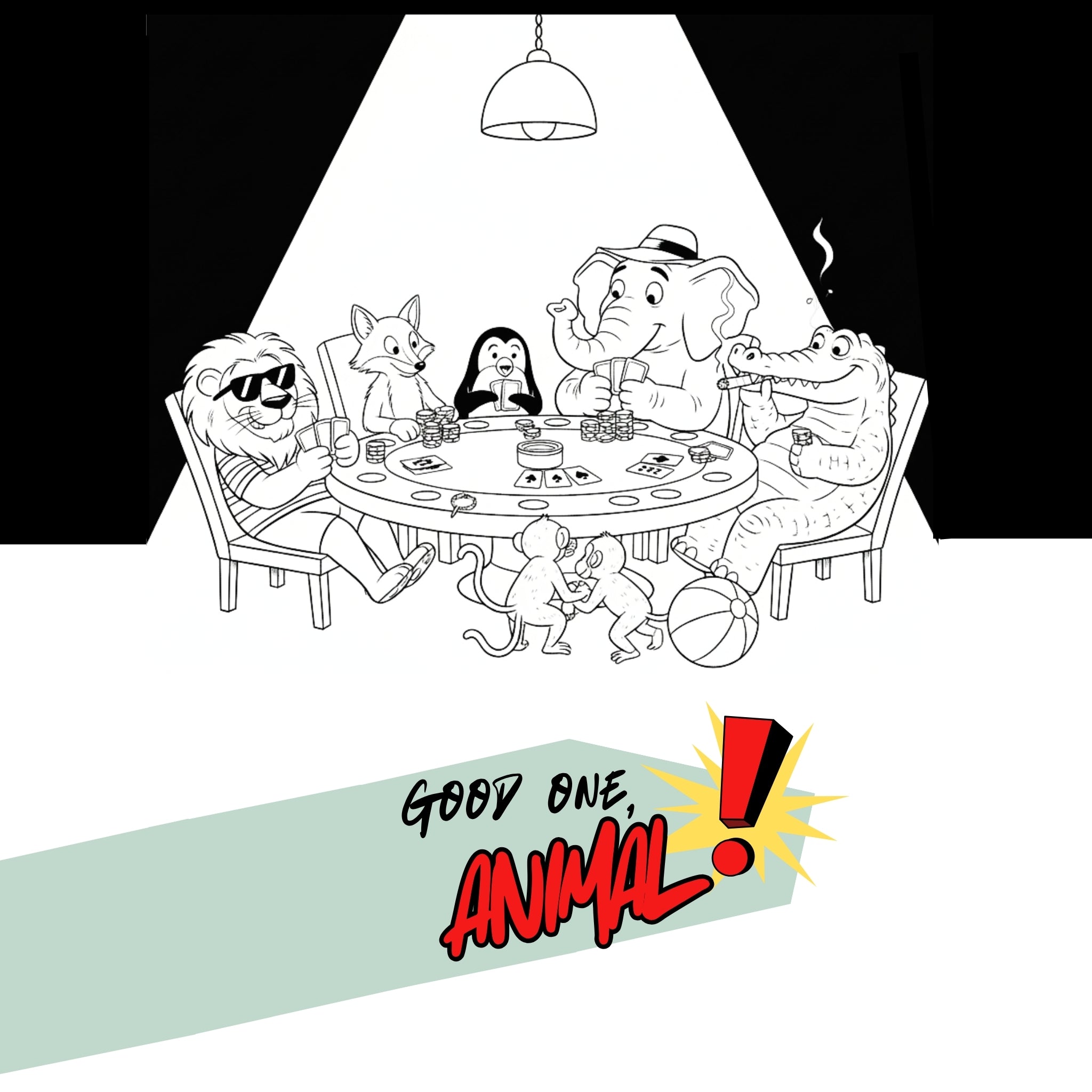 Good one, animal! (ENG)