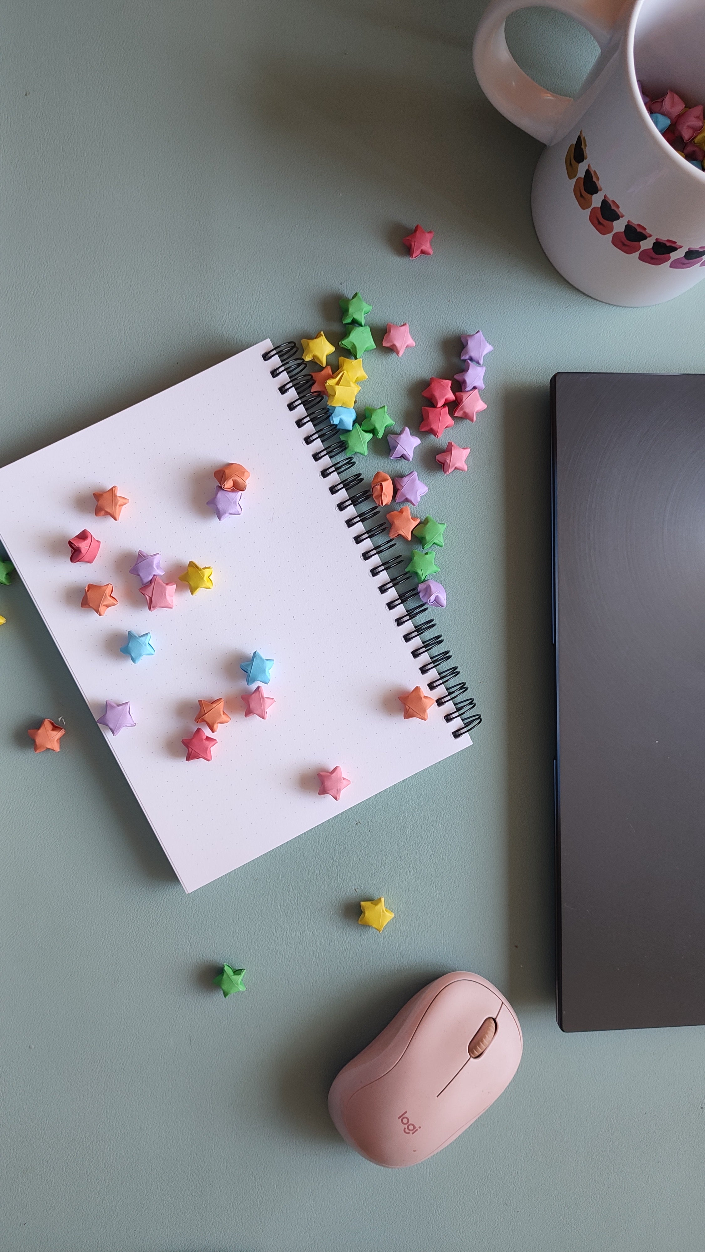 The Spectrum Project: Full Horizon | Premium Dotted Notebook